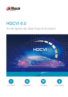 Leaflet - Dahua HDCVI 6.0 