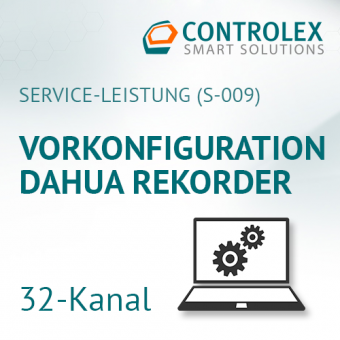 Vorkonfiguration DAHUA Rekorder - 32 Kanal 